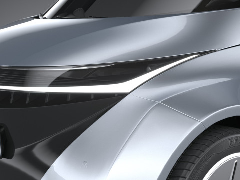 Generic City EV 2022 3D Model