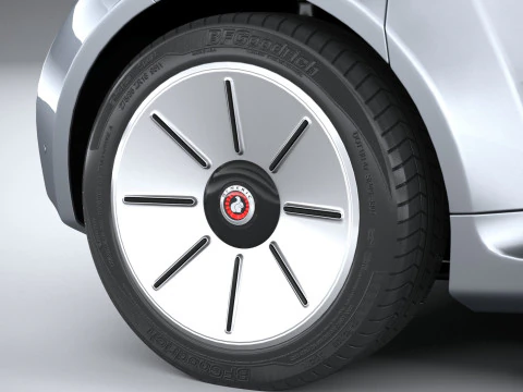 Generic City EV 2022 3D Model