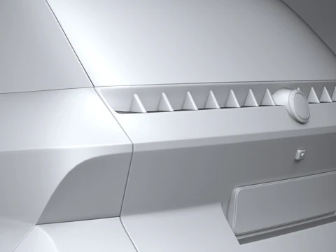 Generic City EV 2022 3D Model