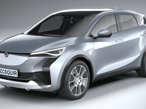 Generic Crossover v1 2022 LowPoly 3D Model