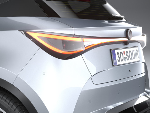 Generic Crossover v1 2022 LowPoly 3D Model