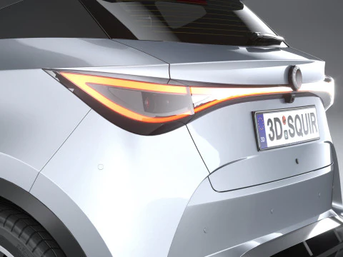 Generic Crossover v1 2022 LowPoly 3D Model