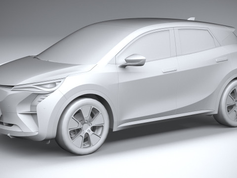 Generic Crossover v1 2022 LowPoly 3D Model
