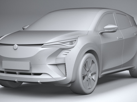 Generic Crossover v1 2022 LowPoly 3D Model