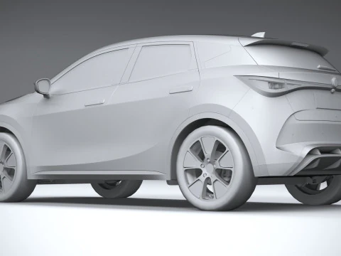 Generic Crossover v1 2022 LowPoly 3D Model