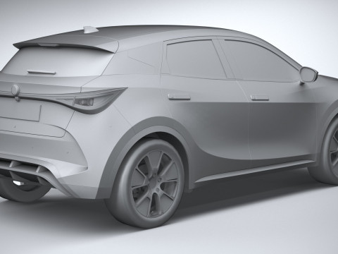 Generic Crossover v1 2022 LowPoly 3D Model