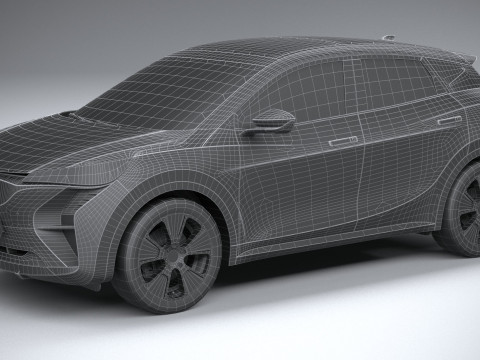 Generic Crossover v1 2022 LowPoly 3D Model
