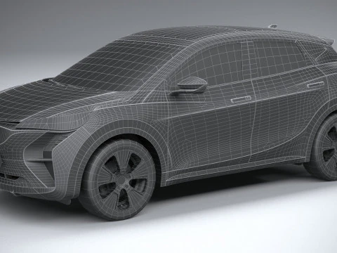 Generic Crossover v1 2022 LowPoly 3D Model