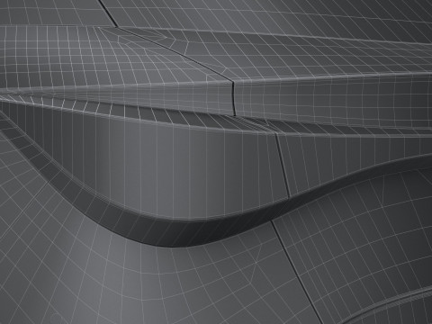 Generic Crossover v1 2022 LowPoly 3D Model