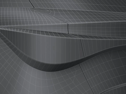 Generic Crossover v1 2022 LowPoly 3D Model