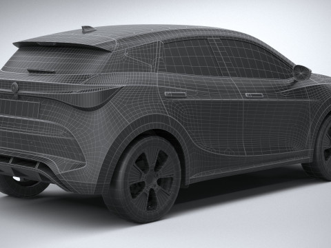 Generic Crossover v1 2022 LowPoly 3D Model