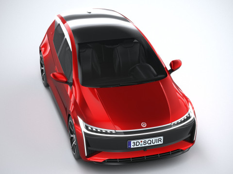 Generic Hatchback EV v3 2022 Model 3D
