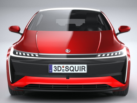 Generic Hatchback EV v3 2022 Model 3D