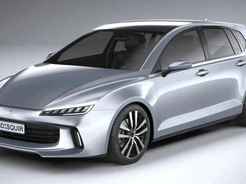 Generic Hatchback v1 2022 3D Model