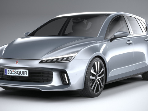 Generic Hatchback v1 2022 Modelo 3D