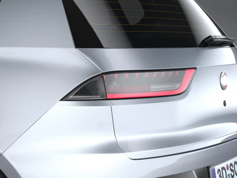 Generic Hatchback v1 2022 3D Model
