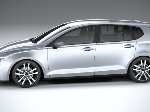 Generic Hatchback v1 2022 Modelo 3D