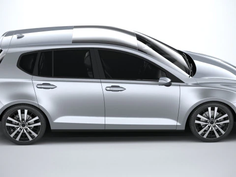 Generic Hatchback v1 2022 3D Model