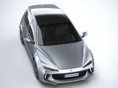 Generic Hatchback v1 2022 Modelo 3D