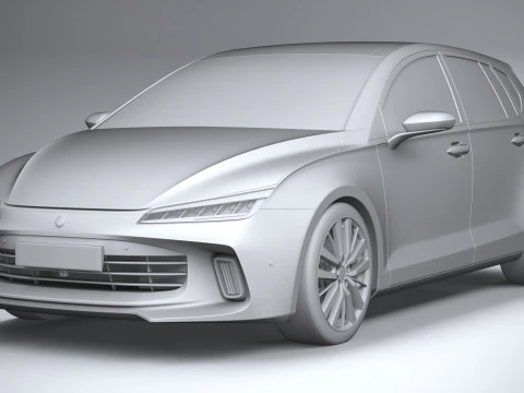 Generic Hatchback v1 2022 3D Model