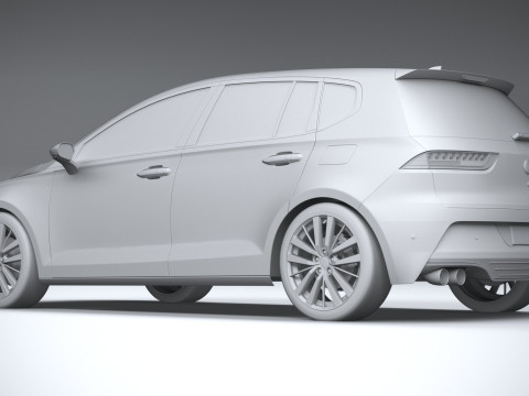 Generic Hatchback v1 2022 Modelo 3D