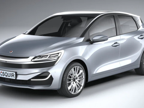 Jenerik Hatchback v2 2022 3D Model