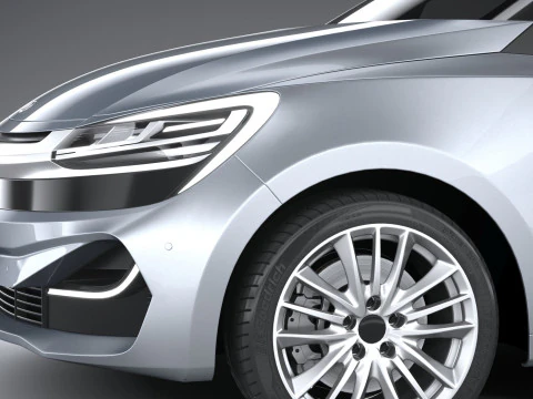 Jenerik Hatchback v2 2022 3D Model