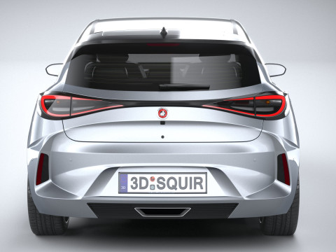 Generic Hatchback v2 2022 3D 模型
