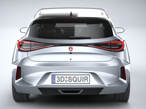 Jenerik Hatchback v2 2022 3D Model