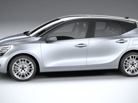 Generic Hatchback v2 2022 3D 模型