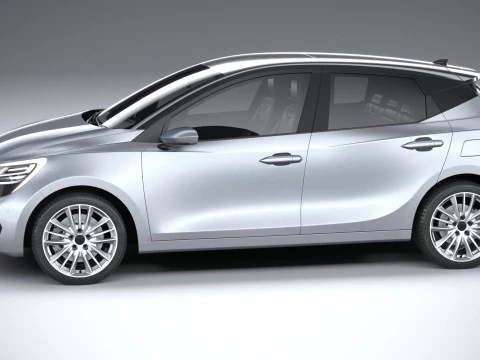 Jenerik Hatchback v2 2022 3D Model