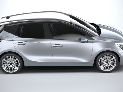 Generic Hatchback v2 2022 3D 模型