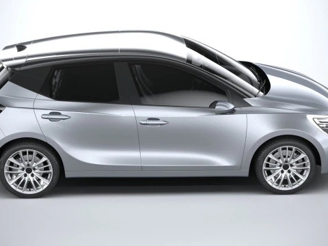 Jenerik Hatchback v2 2022 3D Model