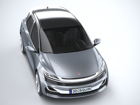 Generic Hatchback v2 2022 3D 模型