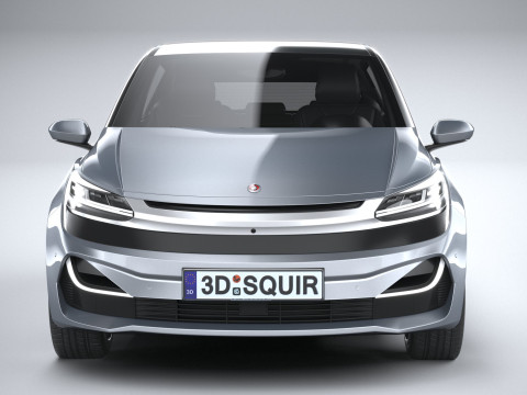 Generic Hatchback v2 2022 3D 模型