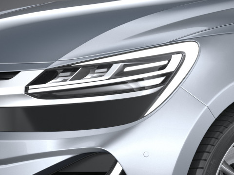 Generic Hatchback v2 2022 3D 模型