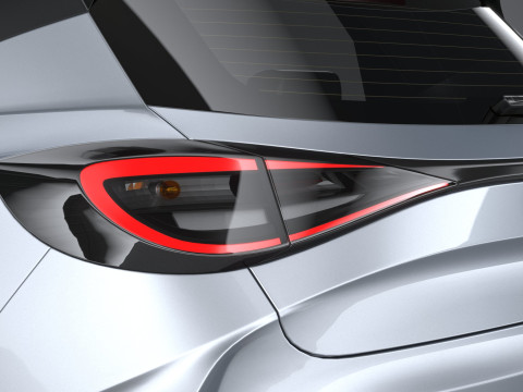 Generic Hatchback v2 2022 3D 模型