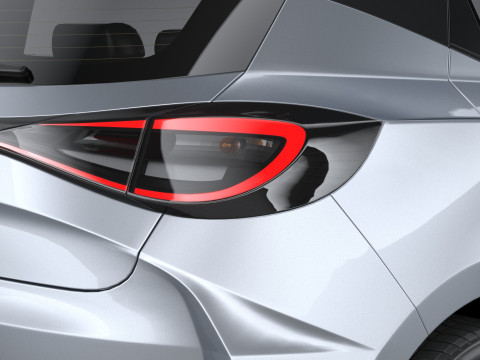 Generic Hatchback v2 2022 3D 模型