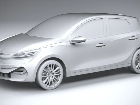 Jenerik Hatchback v2 2022 3D Model