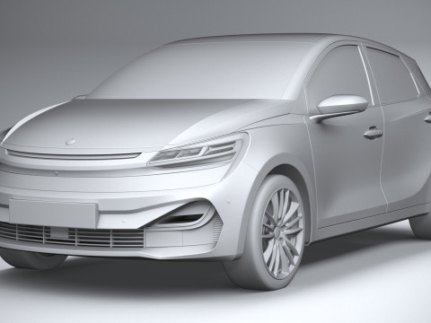 Generic Hatchback v2 2022 3D 模型