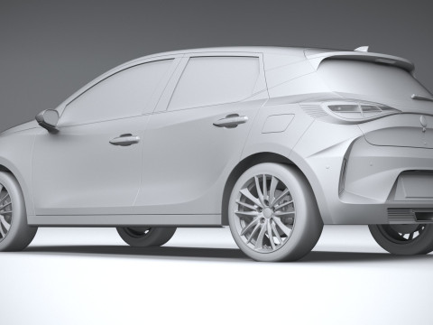 Generic Hatchback v2 2022 3D 模型