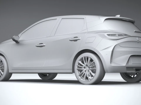 Jenerik Hatchback v2 2022 3D Model