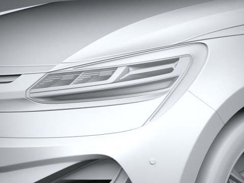 Generic Hatchback v2 2022 3D 模型