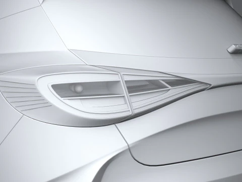 Jenerik Hatchback v2 2022 3D Model