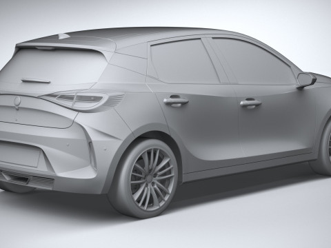 Generic Hatchback v2 2022 3D 模型