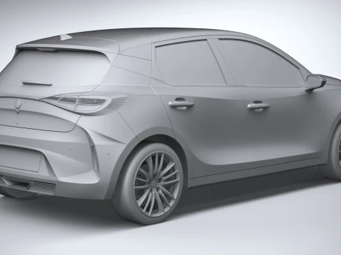 Jenerik Hatchback v2 2022 3D Model