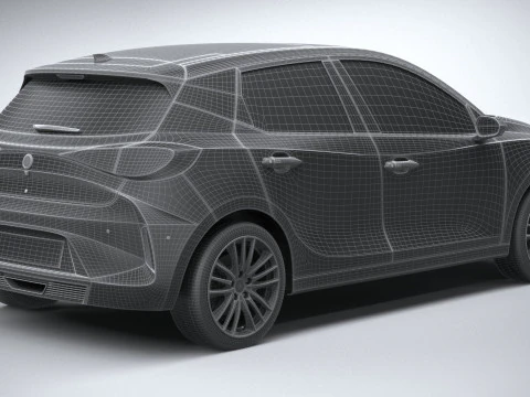 Jenerik Hatchback v2 2022 3D Model
