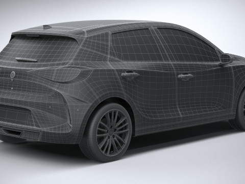 Generic Hatchback v2 2022 3D 模型