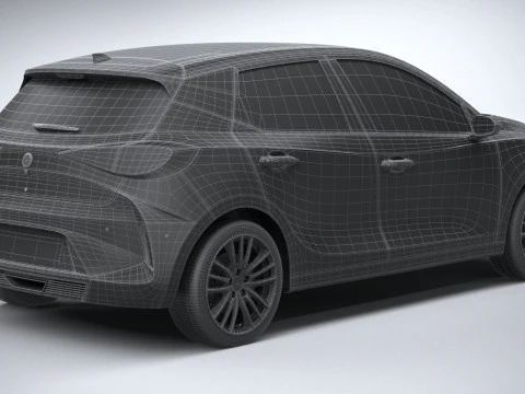 Jenerik Hatchback v2 2022 3D Model