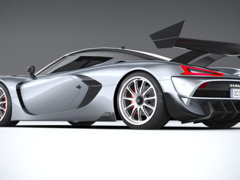 Generic Hypercar 2022 Modelo 3D